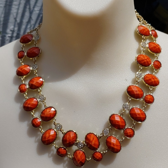 Reversible necklace statement - Picture 2 of 4